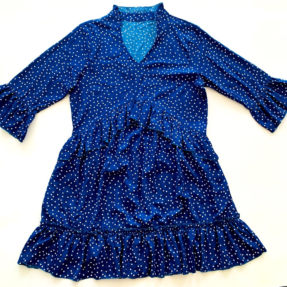 polyester and cotton summer dress, size M